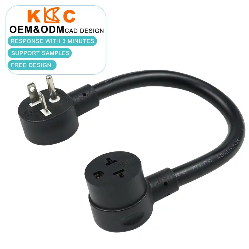 NEMA 5-20P to T-Blade Receptacle Adapter Cord